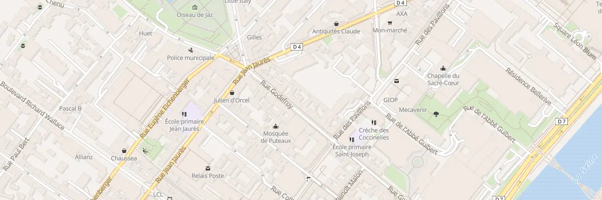 Plan du 34 Rue Godefroy à Puteaux