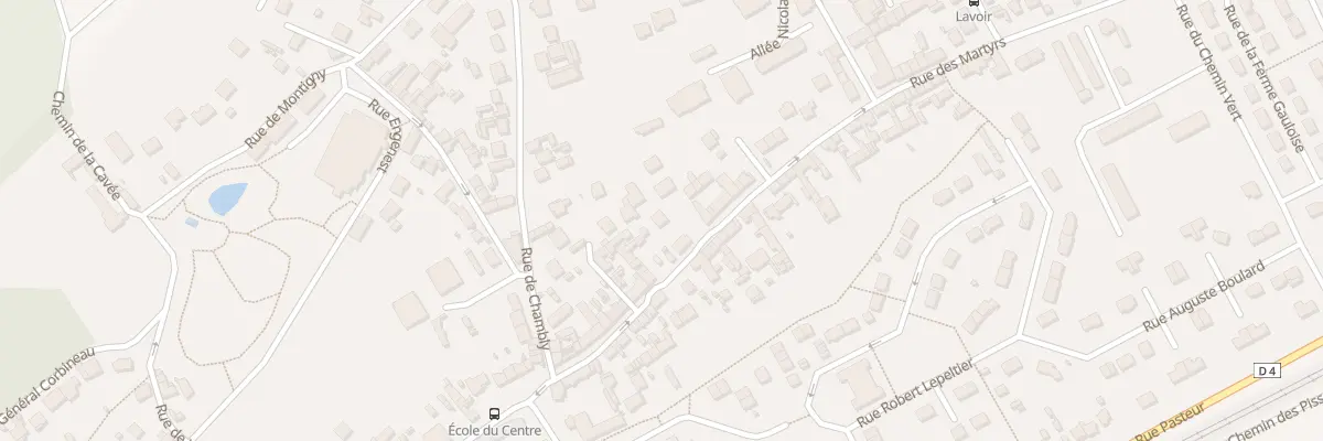 Plan du 54B Rue des Martyrs à Champagne-sur-Oise