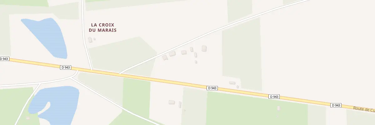 Plan du 5 La Croix du Marais à Châteaumeillant