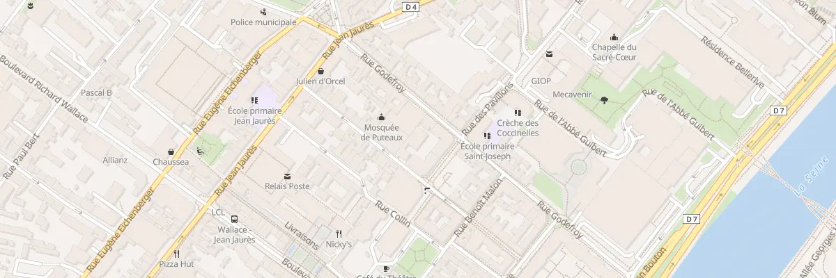 Plan du 27 Rue Godefroy à Puteaux