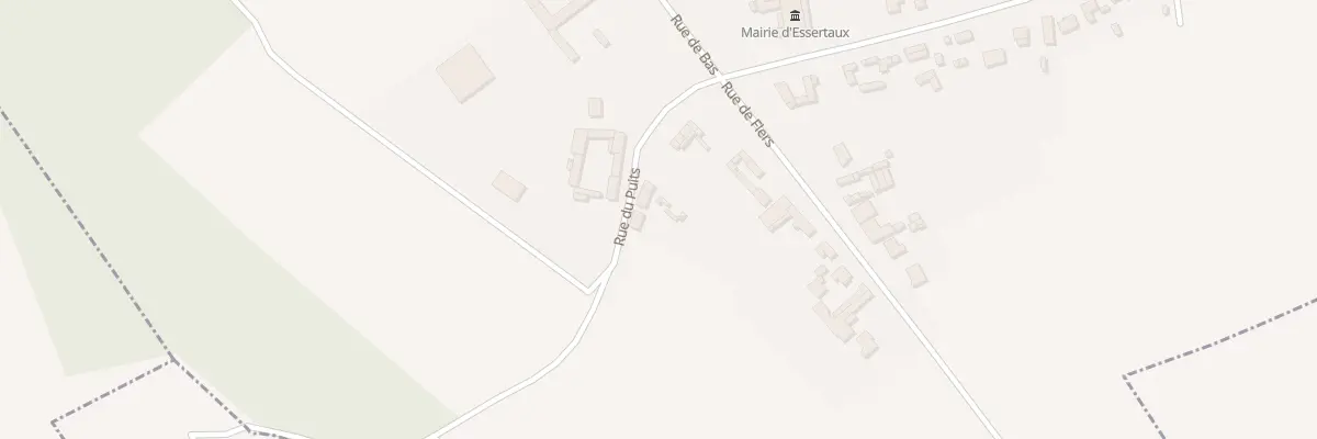Plan du 9 Rue du Puits à Essertaux