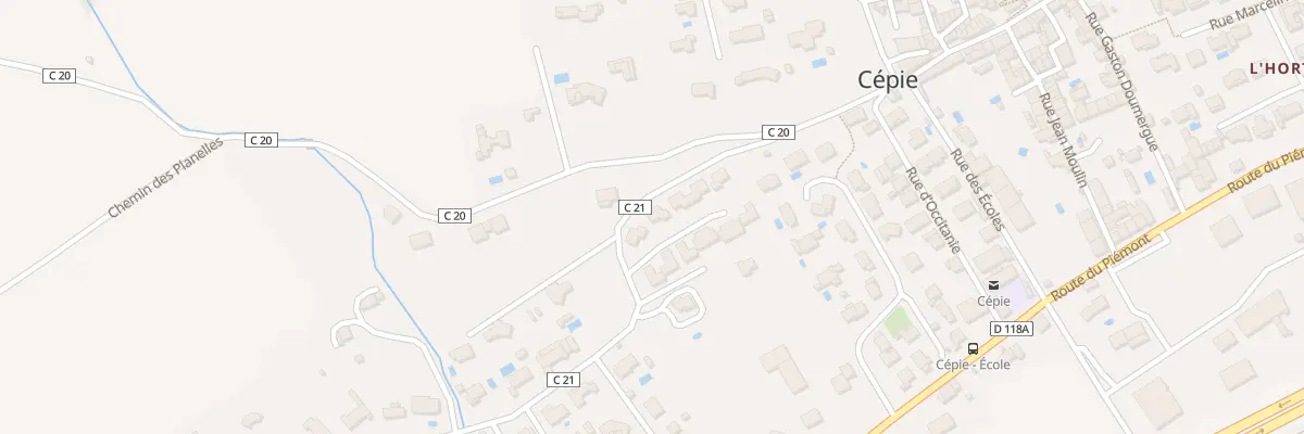Plan du 2 Clos des Vignes à Cépie