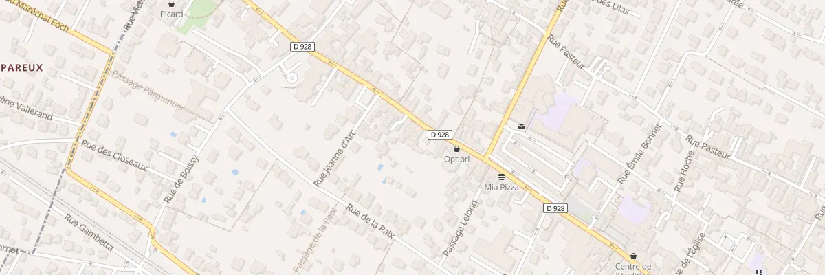 Plan du 99 Rue du Général Leclerc à Saint-Leu-la-Forêt