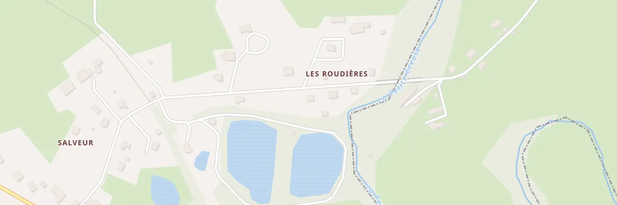 Plan du 2 Les Roudières à Saint-Silvain-Bas-le-Roc