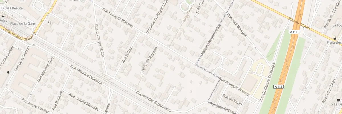 Plan du 26 Rue François Plasson à Franconville