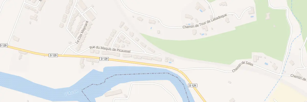 Plan du 42 Rue du Maquis de Picaussel à Limoux