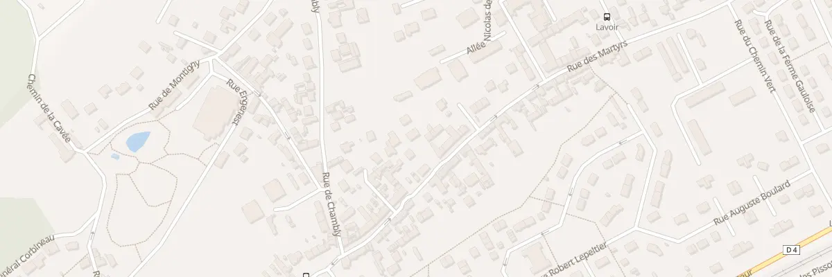 Plan du 52T Rue des Martyrs à Champagne-sur-Oise
