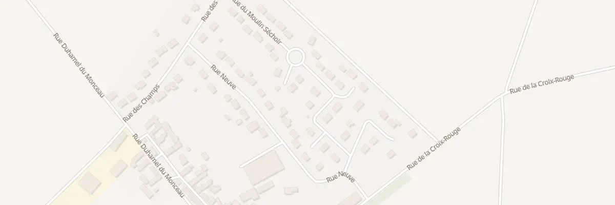 Plan du 30 Rue Moulin Sechoir à Dadonville