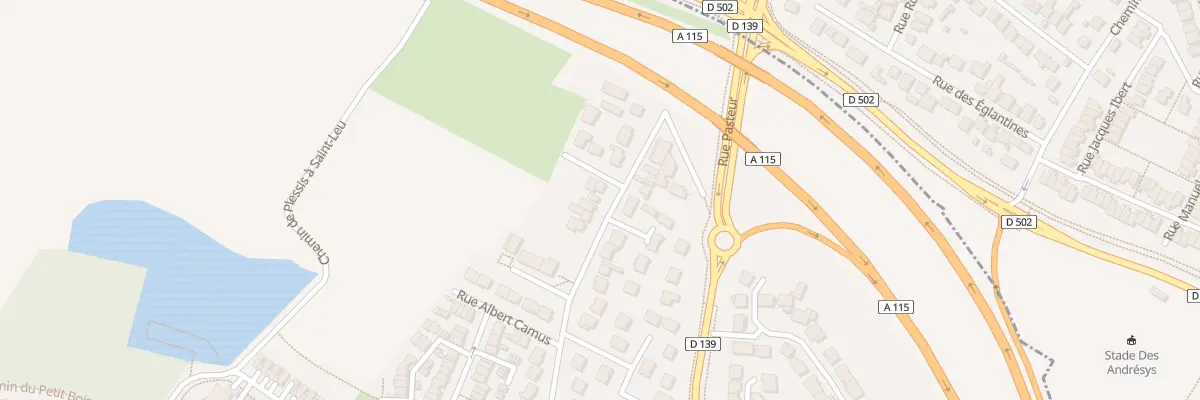 Plan du 131 Rue Charles de Gaulle au Plessis-Bouchard