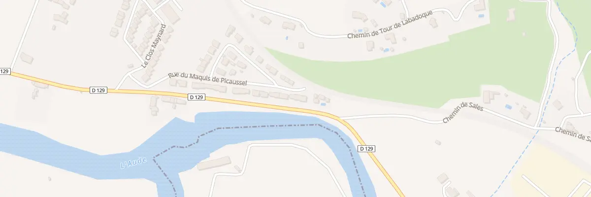 Plan du 34 Rue du Maquis de Picaussel à Limoux