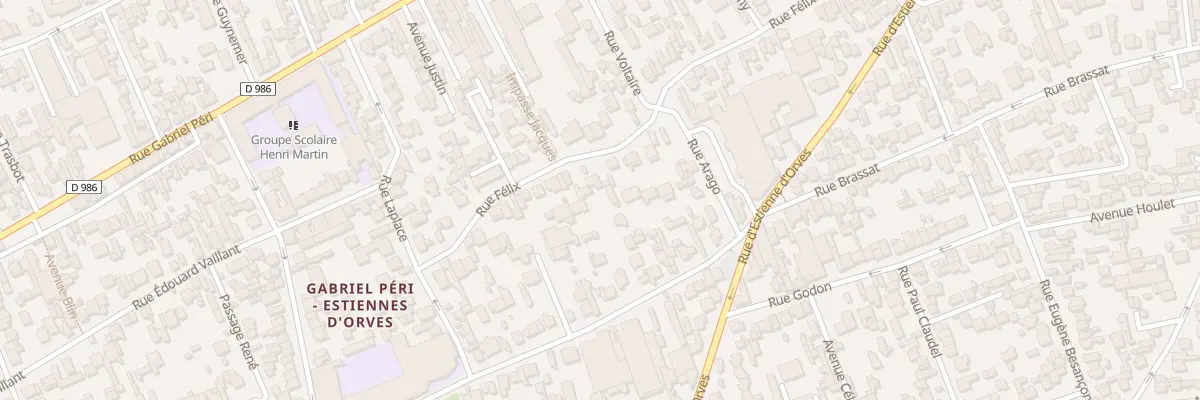 Plan du 28 Rue des Gros Grès à Colombes