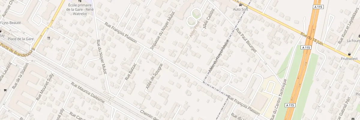 Plan du 45 Rue François Plasson à Franconville