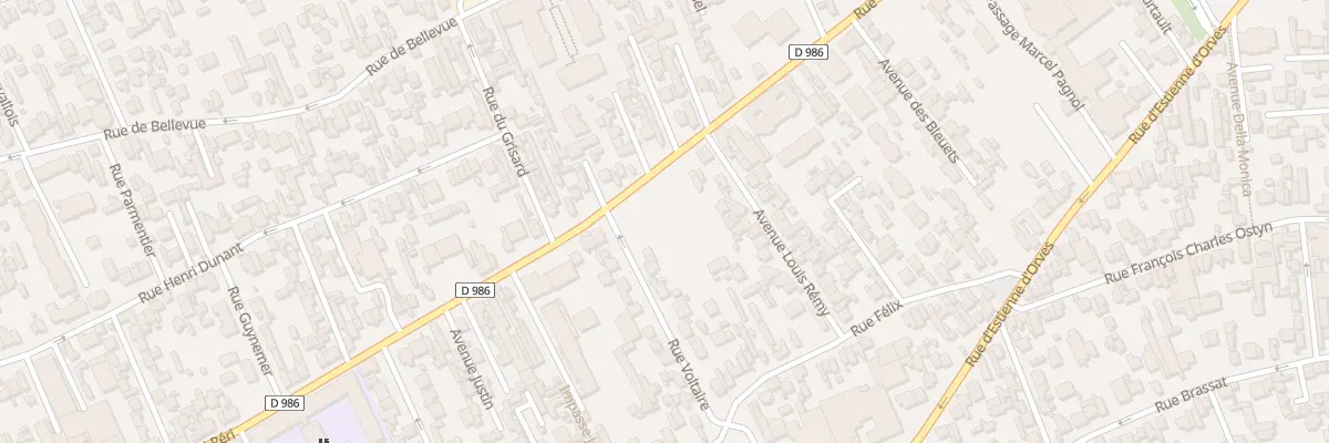 Plan du 245 Rue Gabriel Péri à Colombes