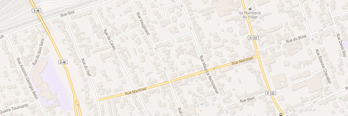 Plan du 46 Rue Vauginard à Argenteuil