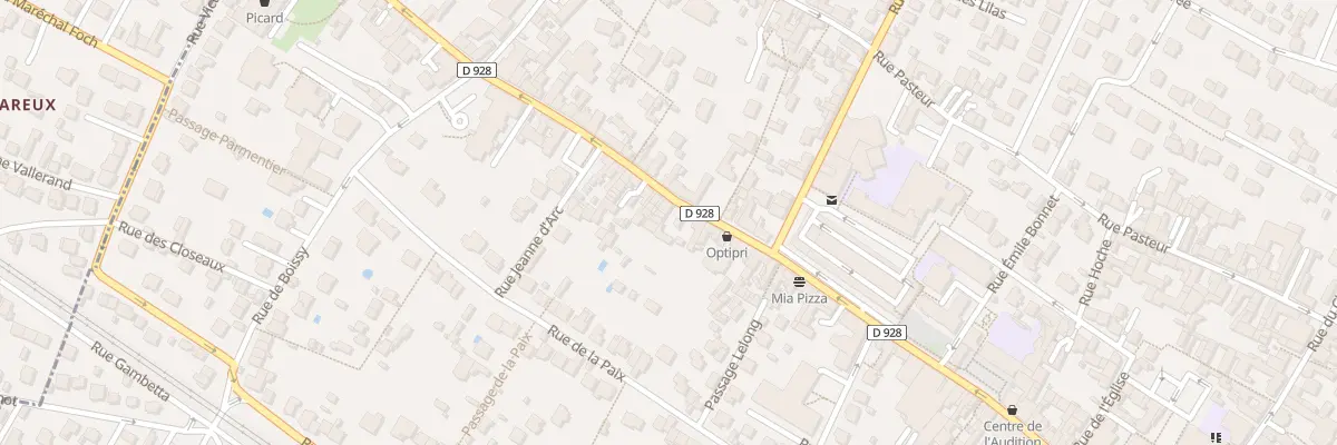 Plan du 97 Rue du Général Leclerc à Saint-Leu-la-Forêt