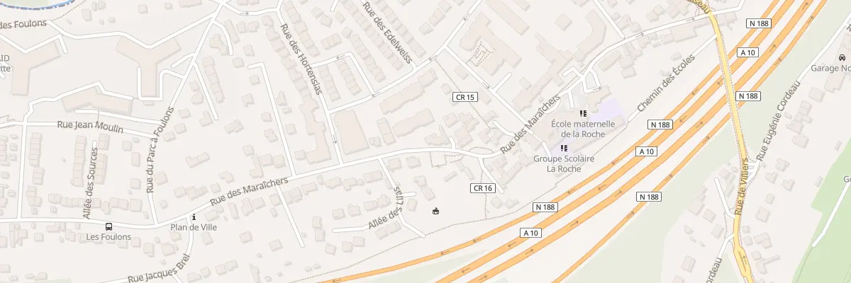 Plan du 85 Rue des Maraichers à Villebon-sur-Yvette