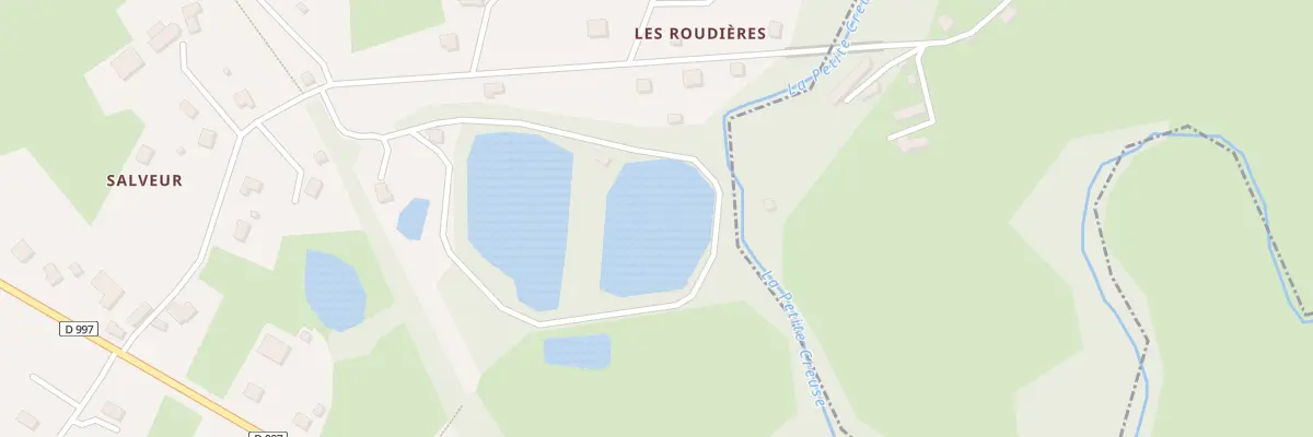 Plan du 1 Les Roudières à Saint-Silvain-Bas-le-Roc