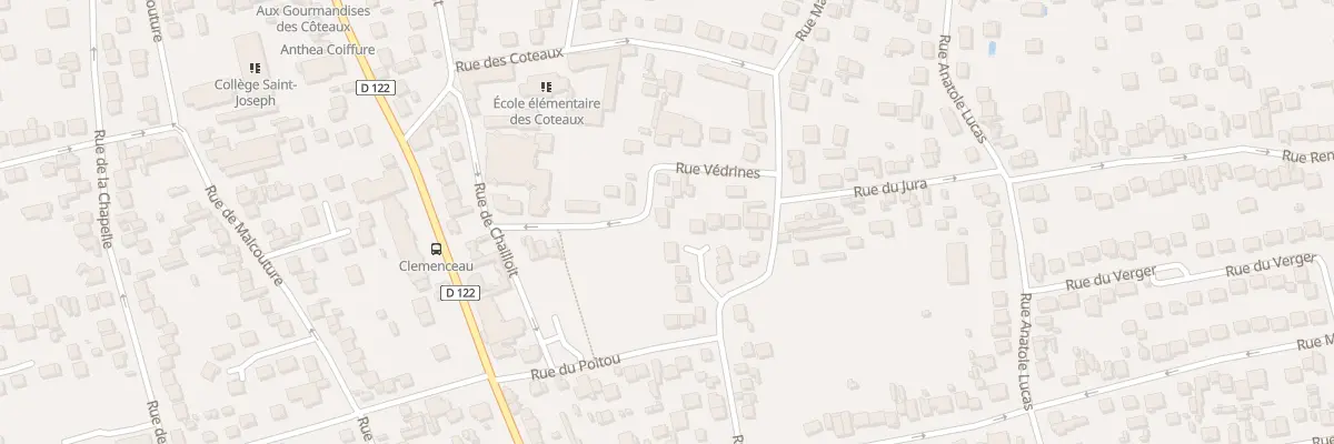 Plan du 11 Rue des Vedrines à Argenteuil