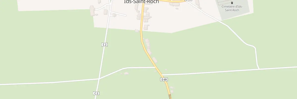 Plan du 15 Rte de Saint Pierre les Bois à Ids-Saint-Roch