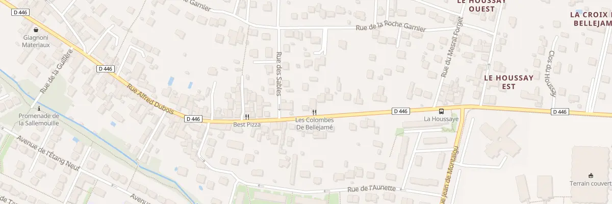 Plan du 95B Rue Alfred Dubois à Marcoussis