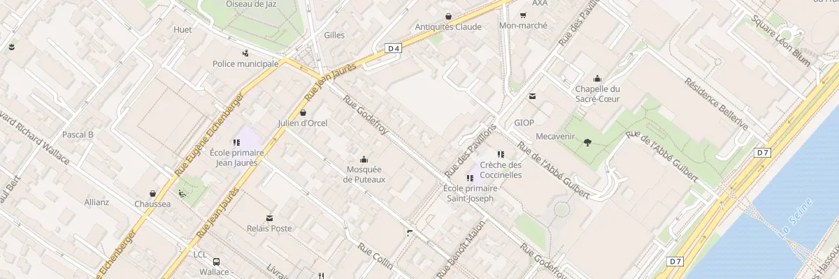 Plan du 32 Rue Godefroy à Puteaux
