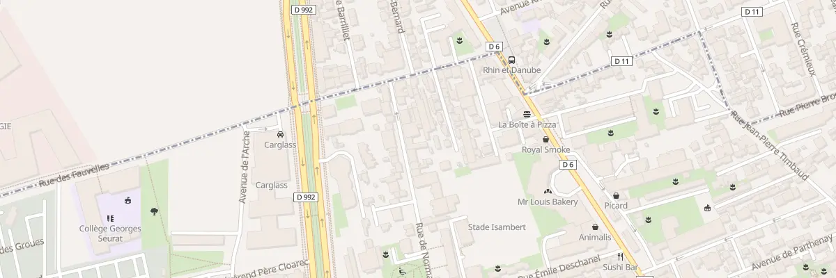 Plan du 146 Rue De Normandie à Courbevoie