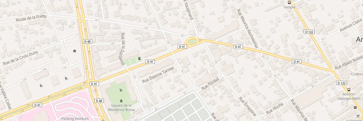 Plan du 128 Rue de Calais à Argenteuil