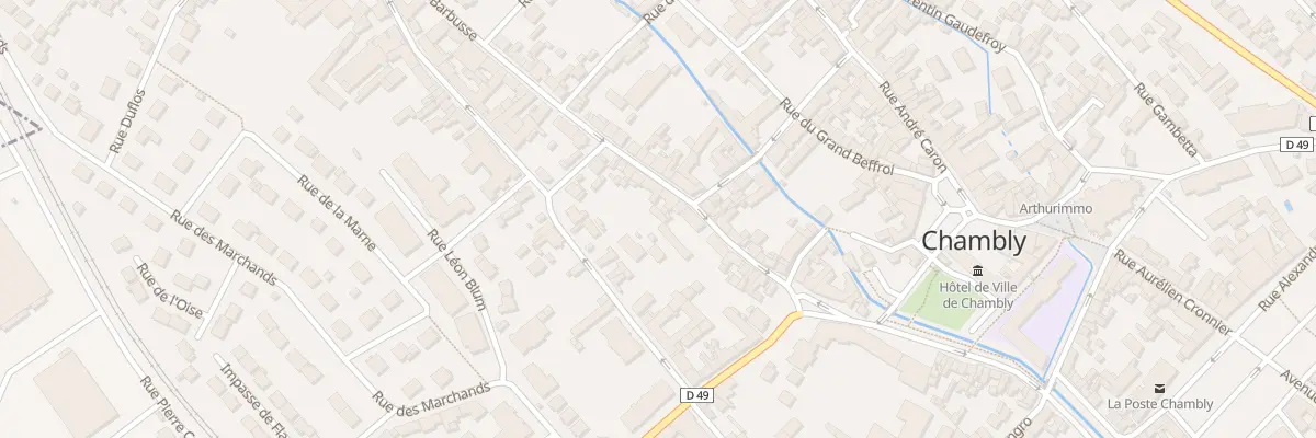 Plan du 185 Rue Henri Barbusse à Chambly