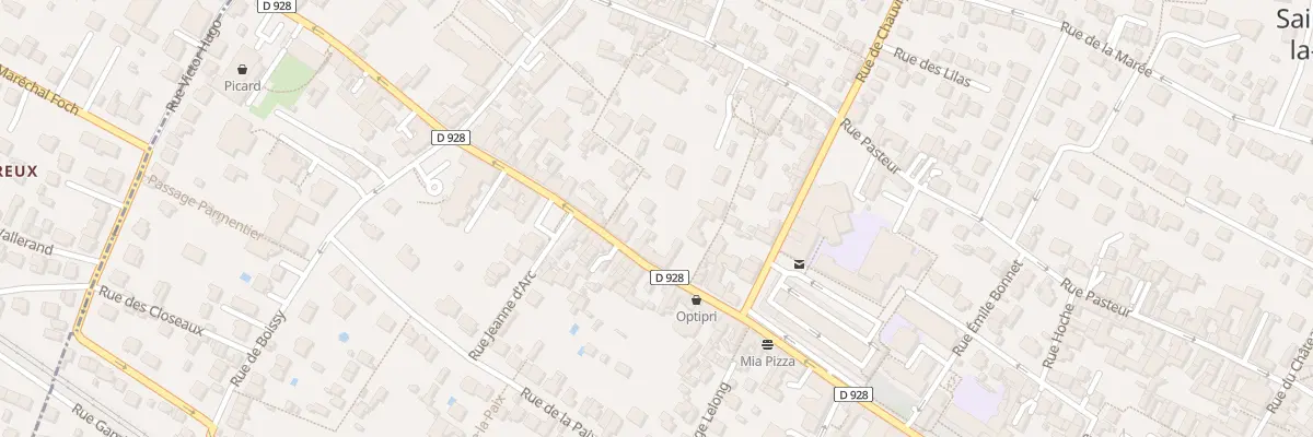 Plan du 84 Rue du Général Leclerc à Saint-Leu-la-Forêt