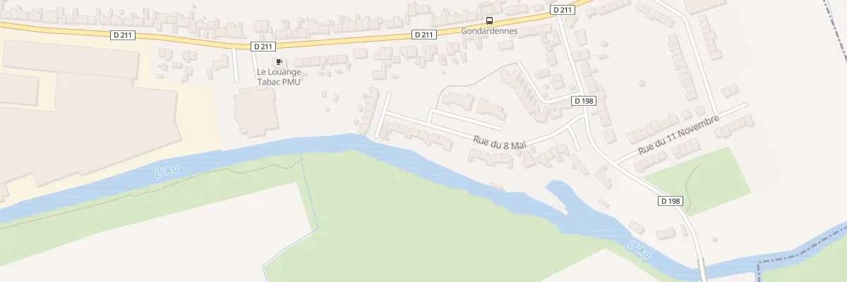 Plan du 11 Rue du Huit Mai à Wizernes