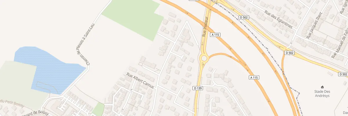Plan du 82 Rue Charles de Gaulle au Plessis-Bouchard