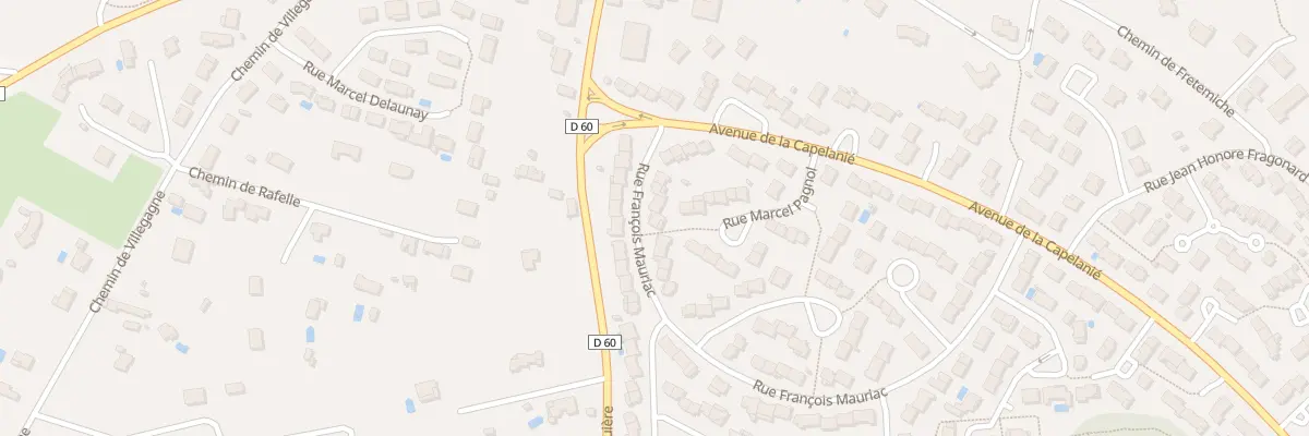 Plan du 13 Rue François Mauriac à Castres