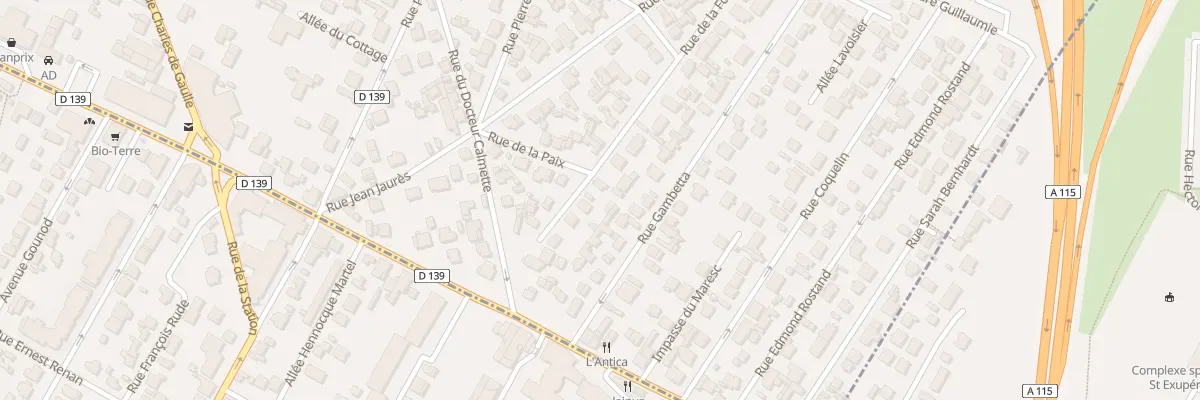 Plan du 8 Rue de la Fontaine au Plessis-Bouchard