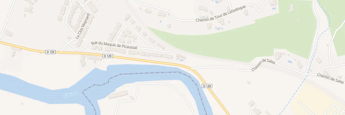 Plan du 38 Rue du Maquis de Picaussel à Limoux