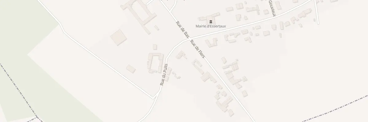 Plan du 3 Rue du Puits à Essertaux