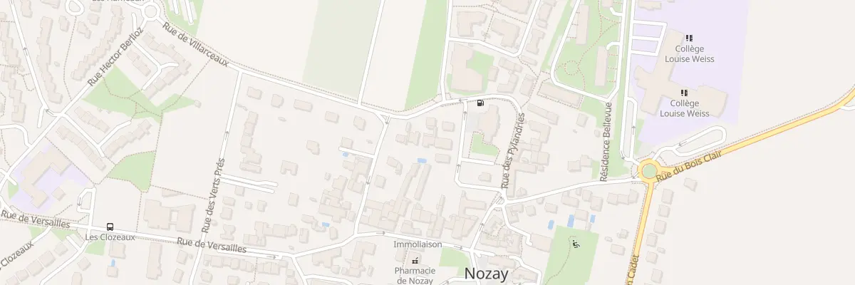 Plan du 6 Rue des Pylandries à Nozay