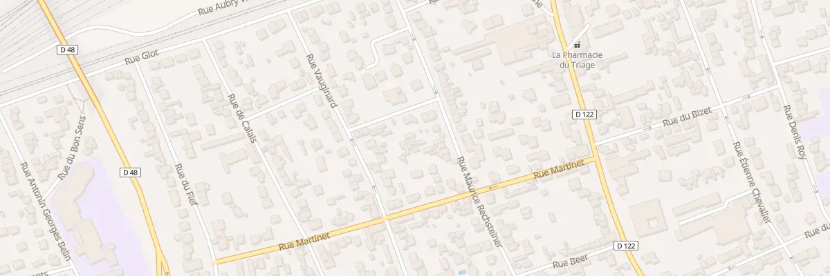 Plan du 109 Rue Maurice Rechsteiner à Argenteuil