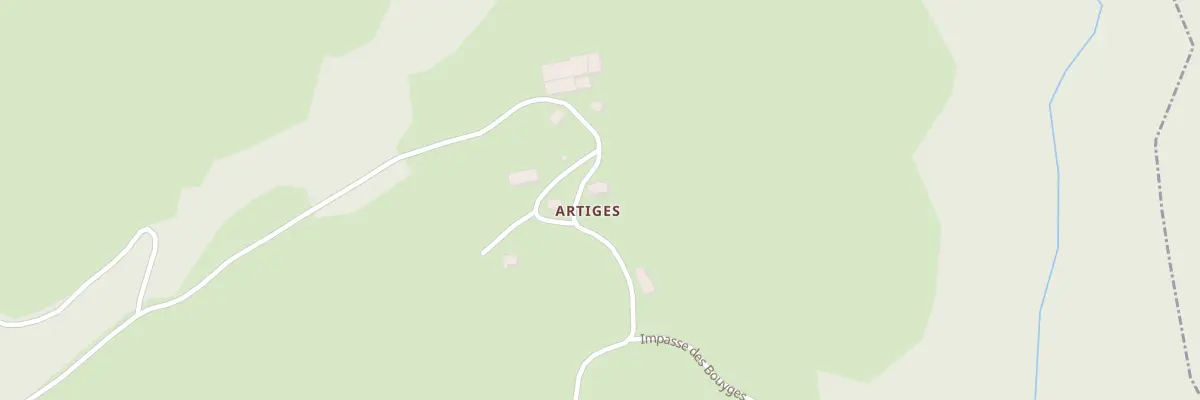 Plan du 5098 Artiges à Pleaux