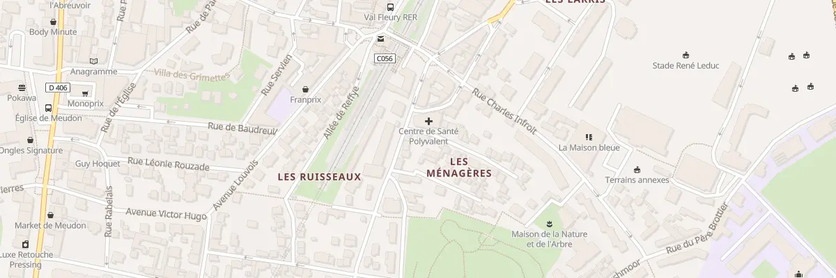 Plan du 107 Rue Henri Barbusse à Meudon