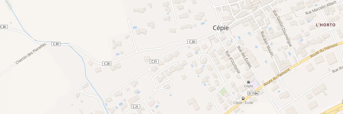 Plan du 4 Clos des Vignes à Cépie
