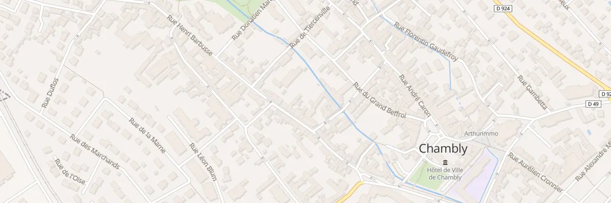 Plan du 198 Rue Henri Barbusse à Chambly