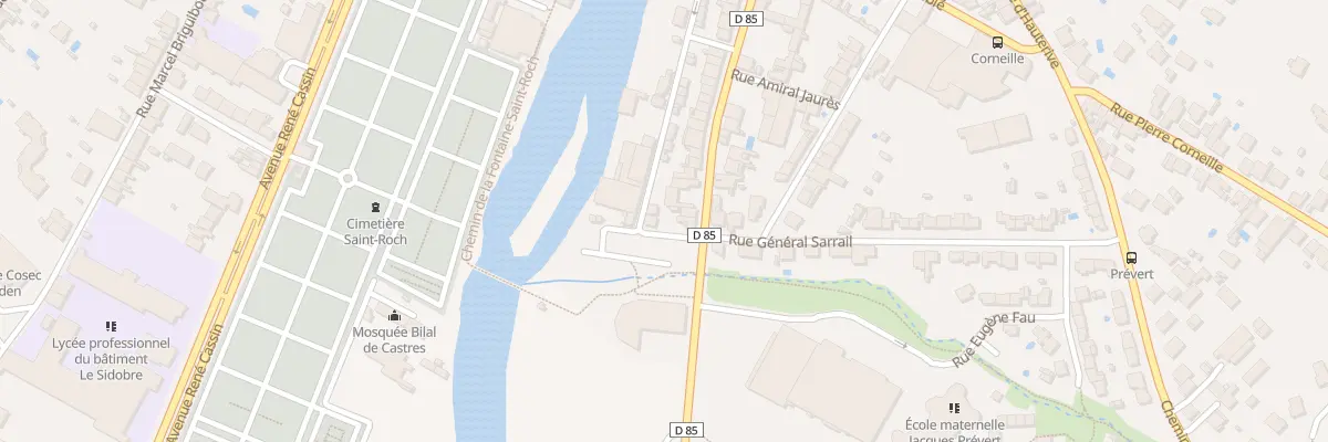 Plan du 77 Rue de Venise à Castres