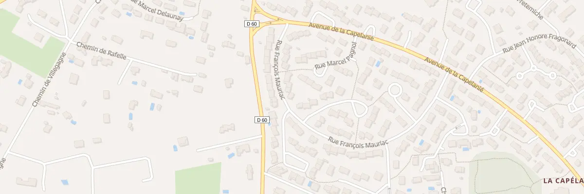 Plan du 21 Rue François Mauriac à Castres
