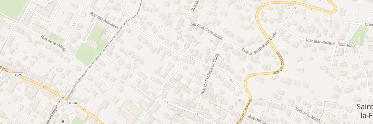 Plan du 71 Rue de la Marée à Saint-Leu-la-Forêt