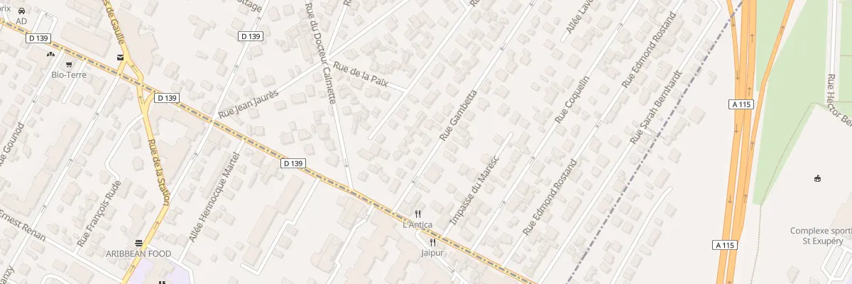 Plan du 9B Rue Gambetta au Plessis-Bouchard