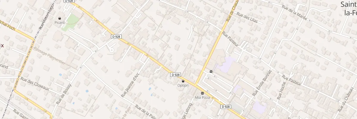 Plan du 80 Rue du Général Leclerc à Saint-Leu-la-Forêt
