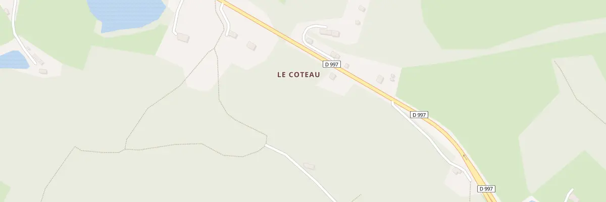 Plan du 3 Le Coteau à Saint-Silvain-Bas-le-Roc
