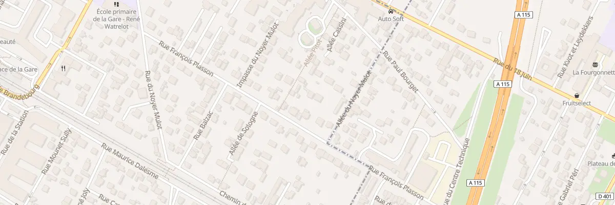 Plan du 47 Rue François Plasson à Franconville