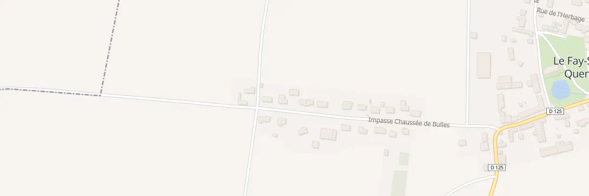 Plan du 26 Imp Chaussée de Bulles au Fay-Saint-Quentin