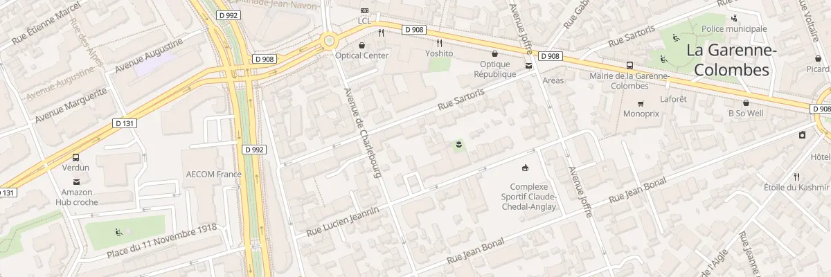 Plan du 83 Rue Sartoris à La Garenne-Colombes